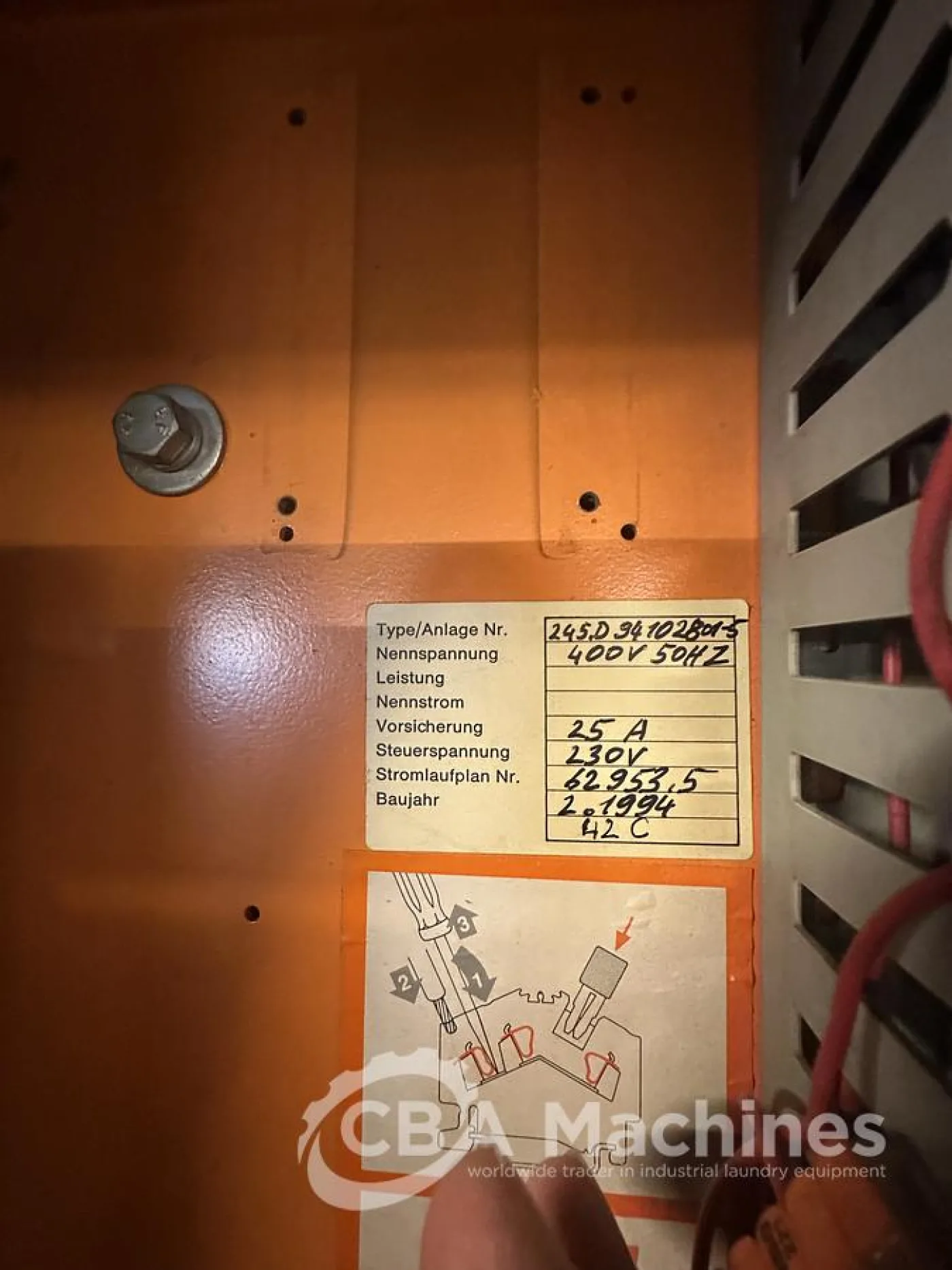 Dryer Passat 245.D 50kg Steam (942) - 6