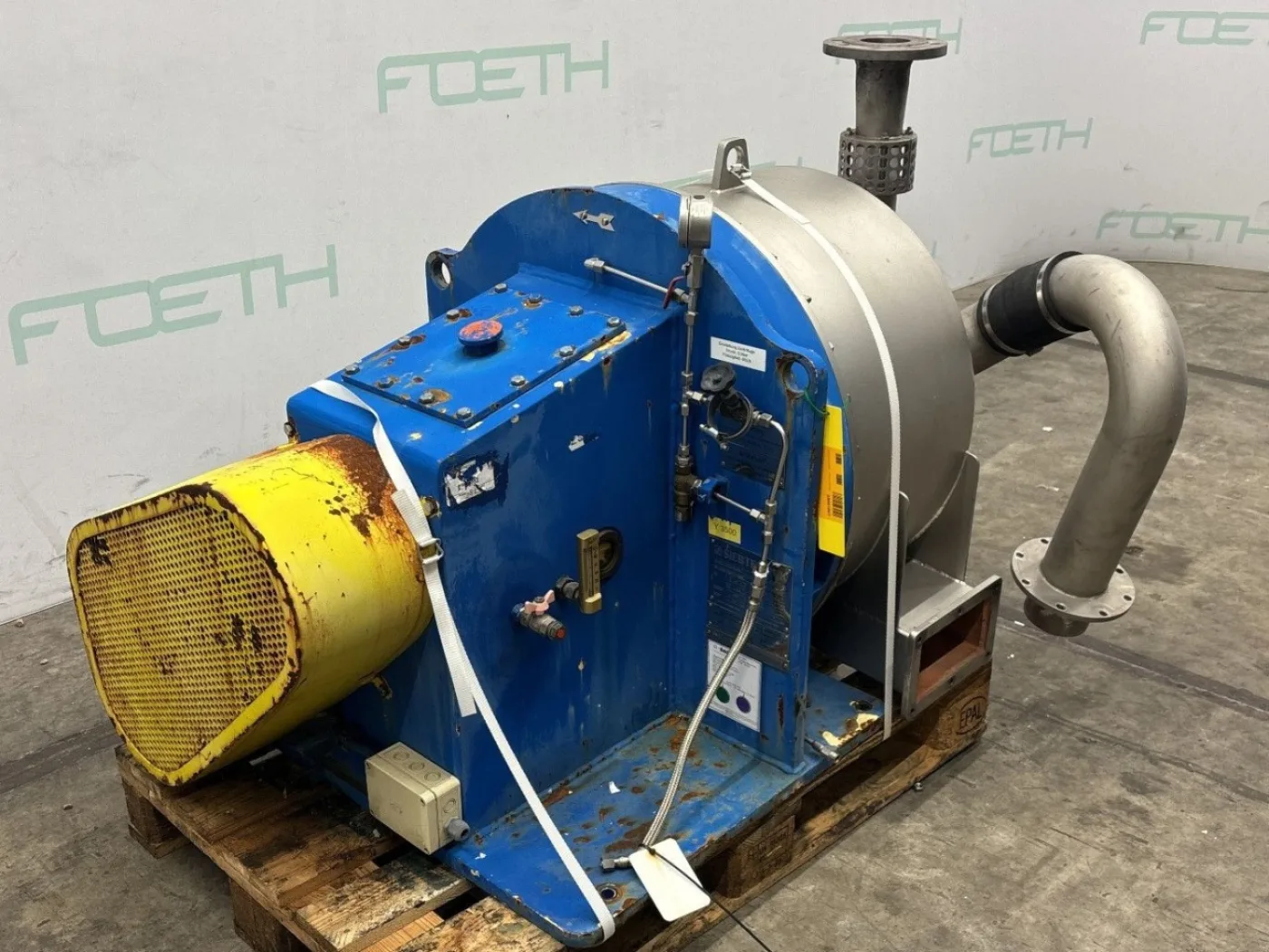 Siebtechnik C 402 G — “TURBO-CASCADE” sliding centrifuge - Pusher centrifuge - 8