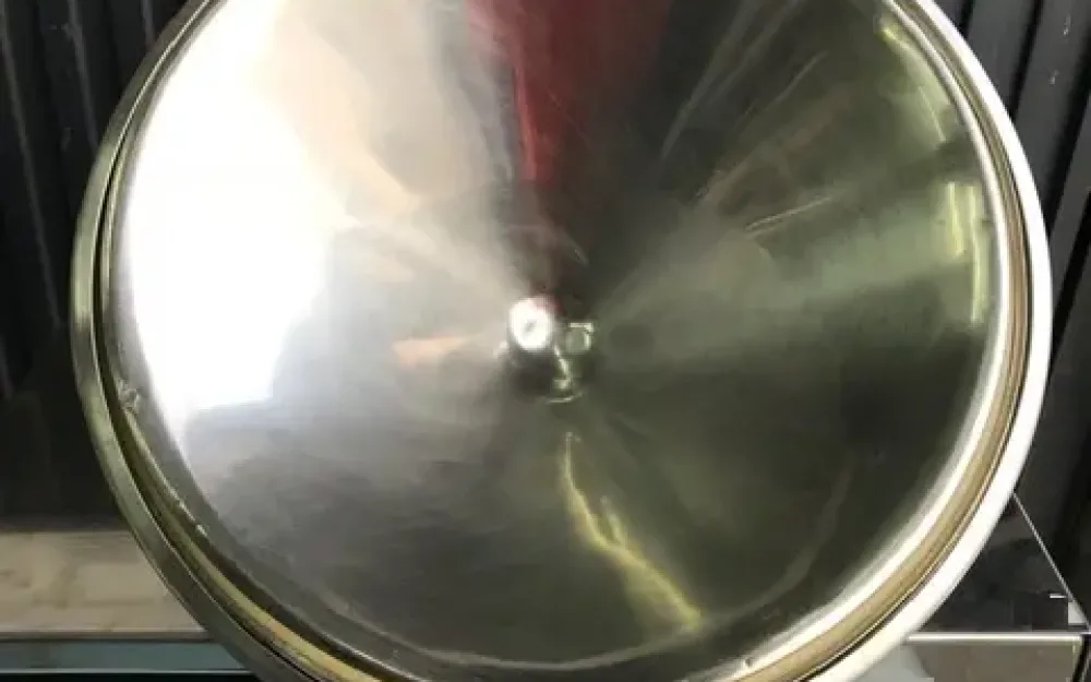 USED GLATT LABORTECNIC STAINLESS STEEL BICONO MIXER 30 LITERS