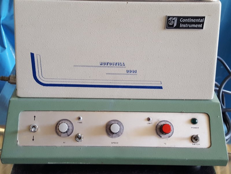 EVAPORATORE ROTANTE – CONTINENTAL INSTRUMENT – MOD. ROTOSTILL 3001