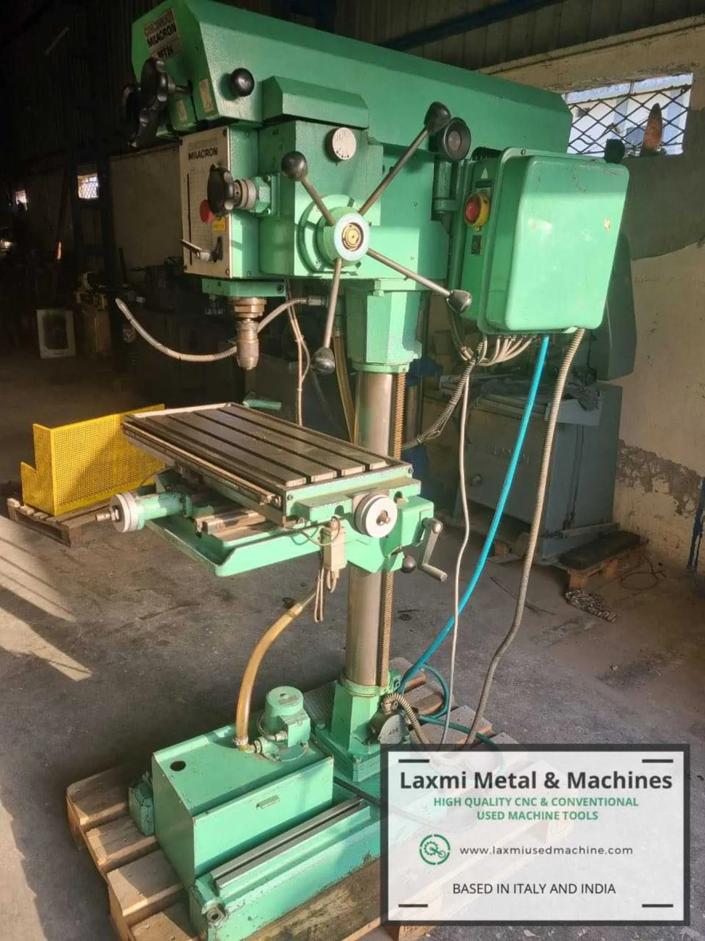 COLUMN DRILLING + MILLING MACHINE, CINCINNATI MILACRON - PFT24 - Laxmi Metal & Machines, Rohtak - 6