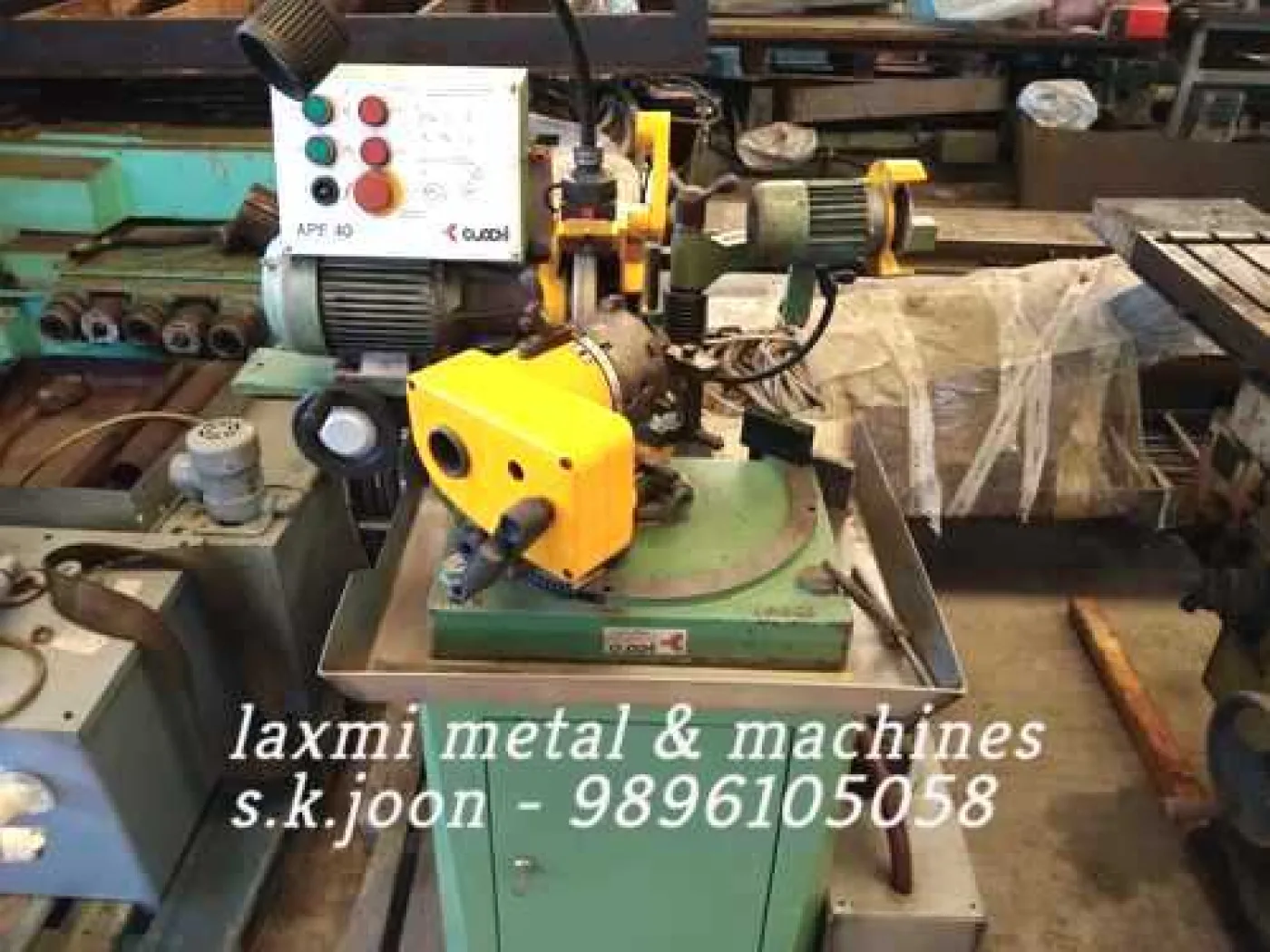 DRILL SHARPENER, CUOGHI - APE 40 - Laxmi Metal & Machines, Rohtak - 1