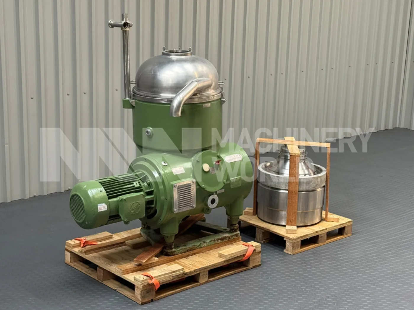 12,000 LPH Westfalia RTA 140-51-076 Solid Bowl Clarifier Centrifuge - 1