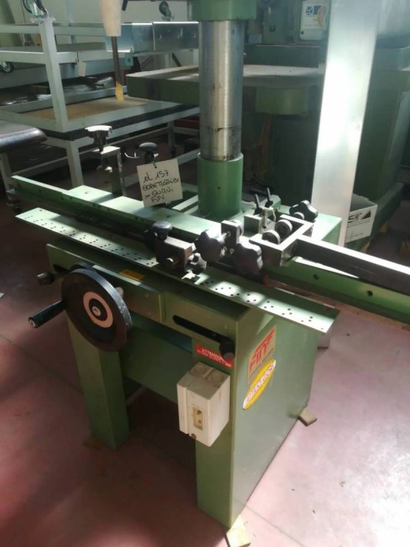 CAVETTATRICE PER PERSIANE PER CURVI FIN MOD. CP.86/800 - 4