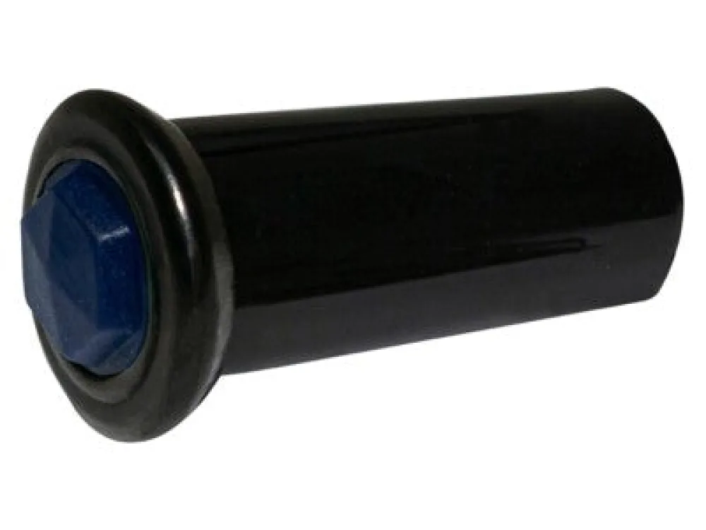 Waarschuwingslamp blauw Diesel lens