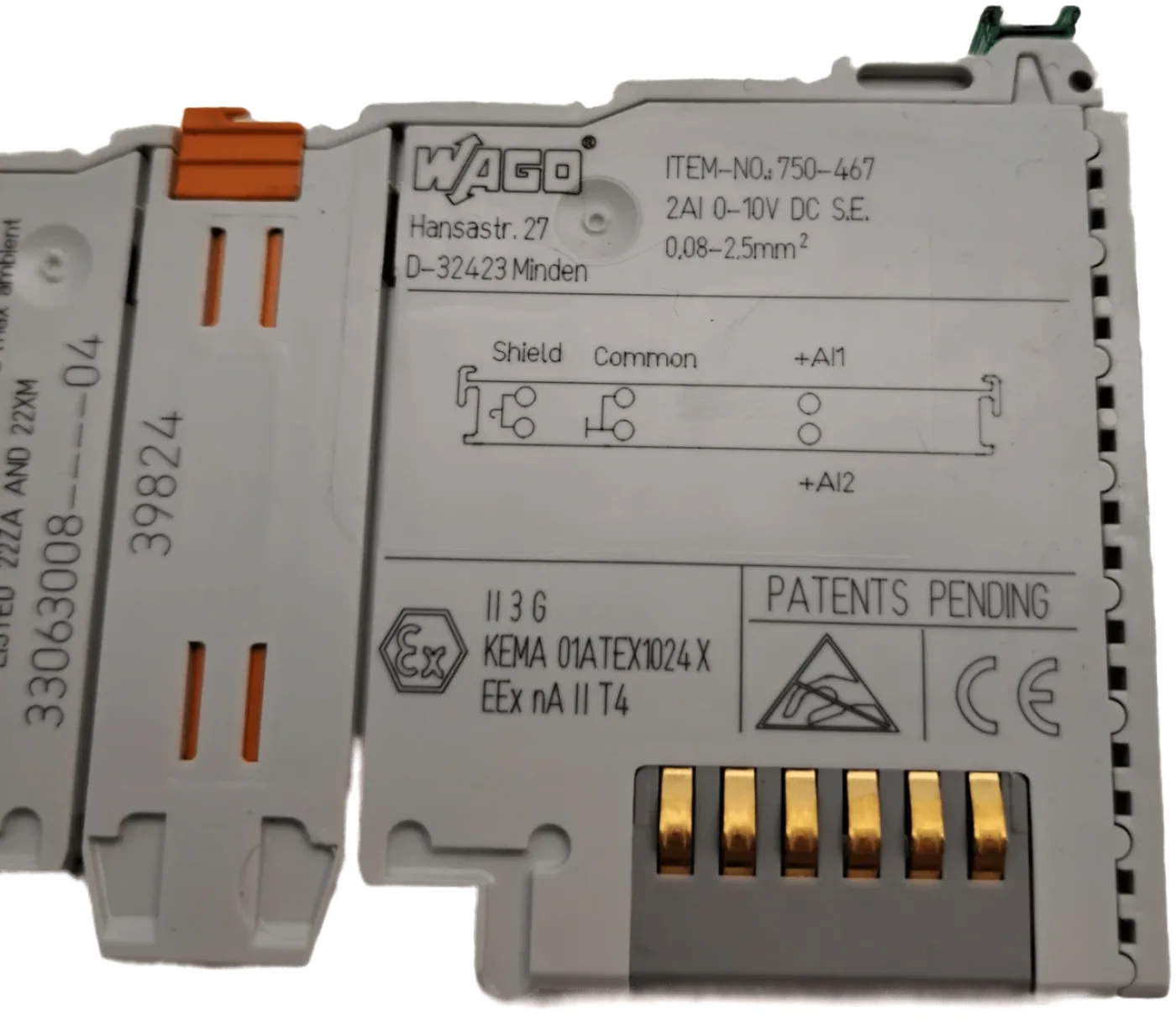 Wago 2-Kanal-Analogeingang 750-467 - 4