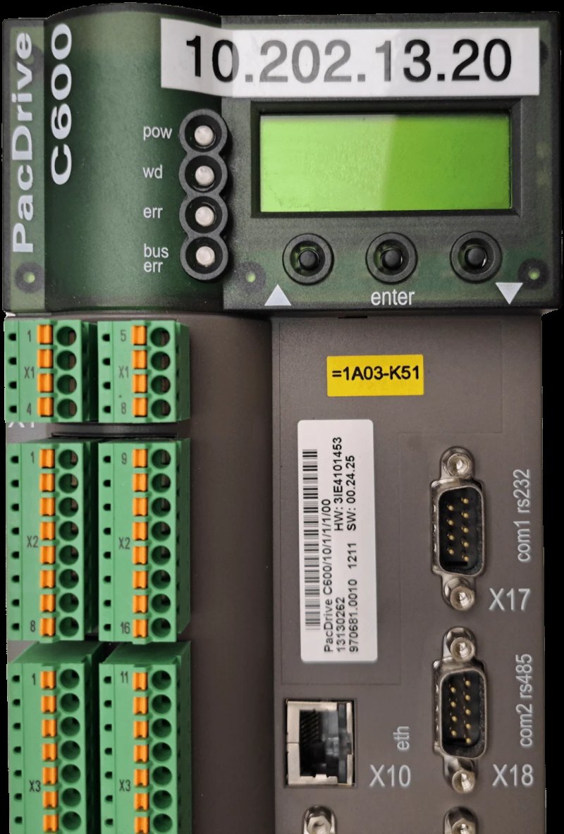 Schneider Elektric Drives - C600 PAC DRIVE SERVO CONTROLLER PacDrive C600/10/1/1/1/00