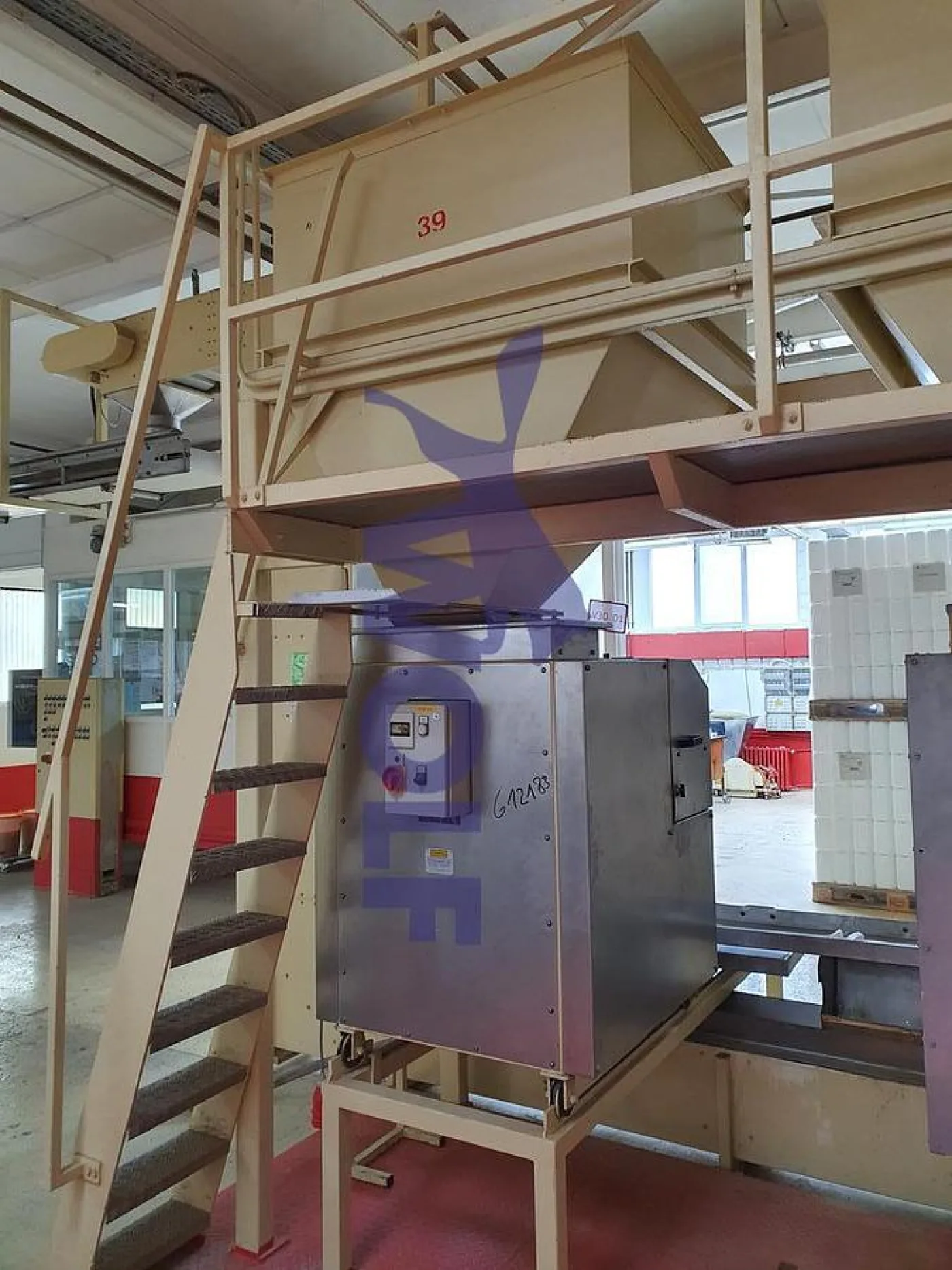 Mandelstiftelmaschine PEHA, Germany - Type H1-04-600 mit ca. 600 mm Arbeitsbreite. - 5