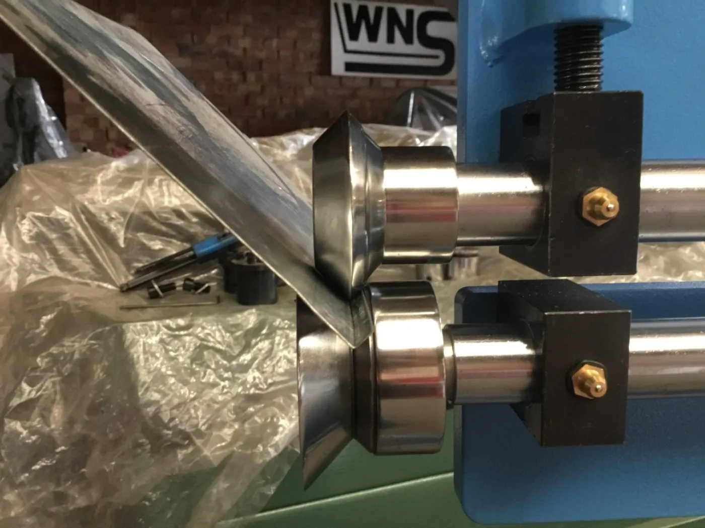 WNS Bead Roller Hem Roll Set 22mm ID - WNS - W. Neal Services Ltd - 2