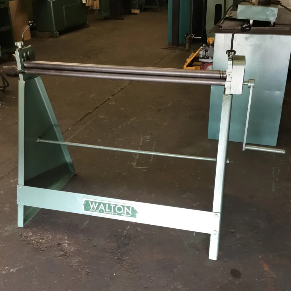 WALTONS Hand Bending Rolls 1020mm x 35mm x 1.0mm Capacity - WNS - W. Neal Services Ltd