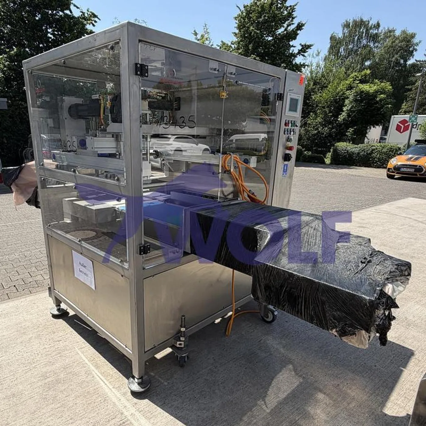 Ultraschall-Schneidemaschine DÖINGHAUS - Type USS-1000, Baujahr 2011. - 2