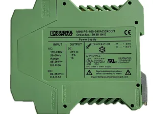 KT-MINI-PS-100-240AC/24DC/1 PHOENIX CONTACT MINI-PS-100-240AC/24DC/1