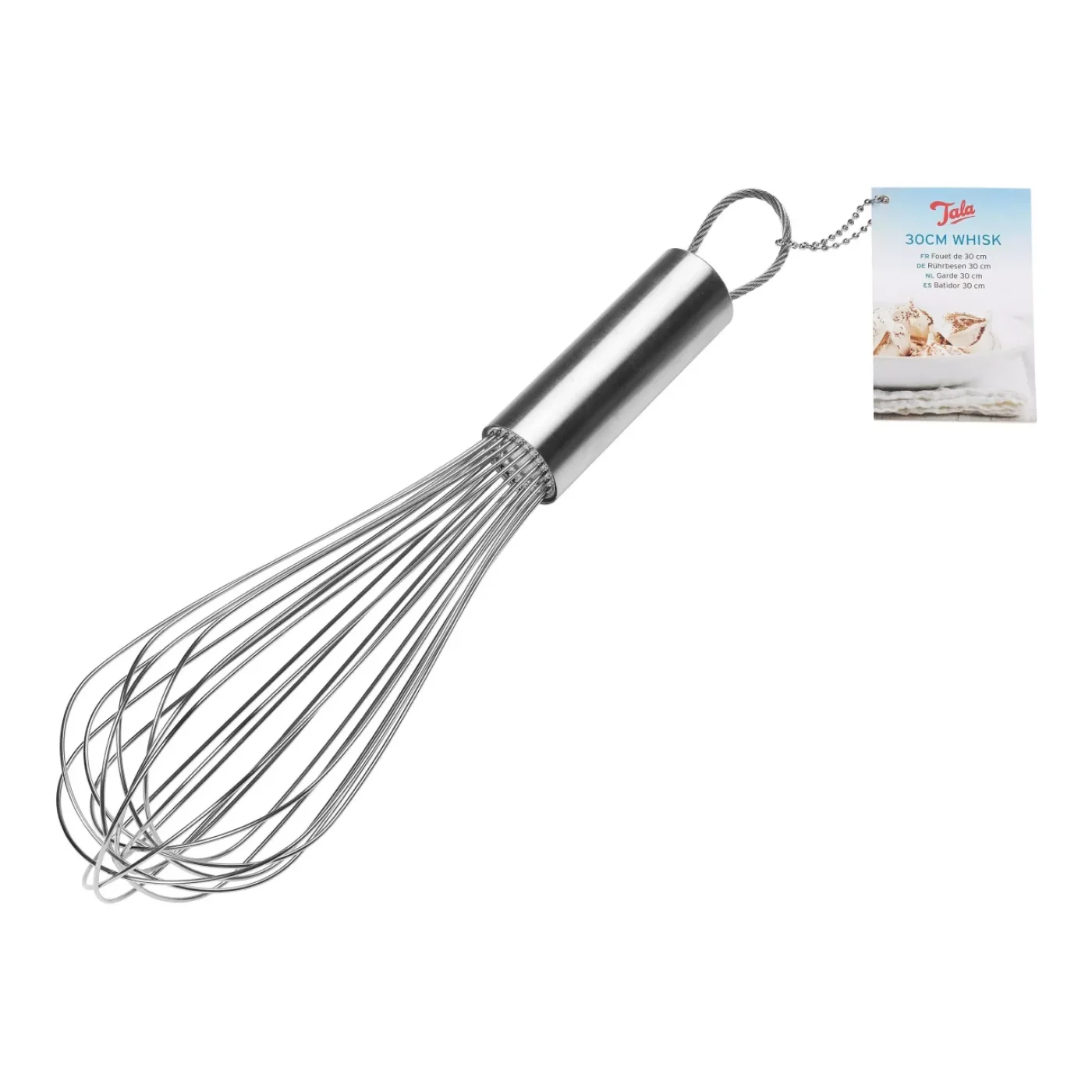 Tala 30 cm Stainless Steel Balloon Whisk (Pack of 6) - islandcatering - 1