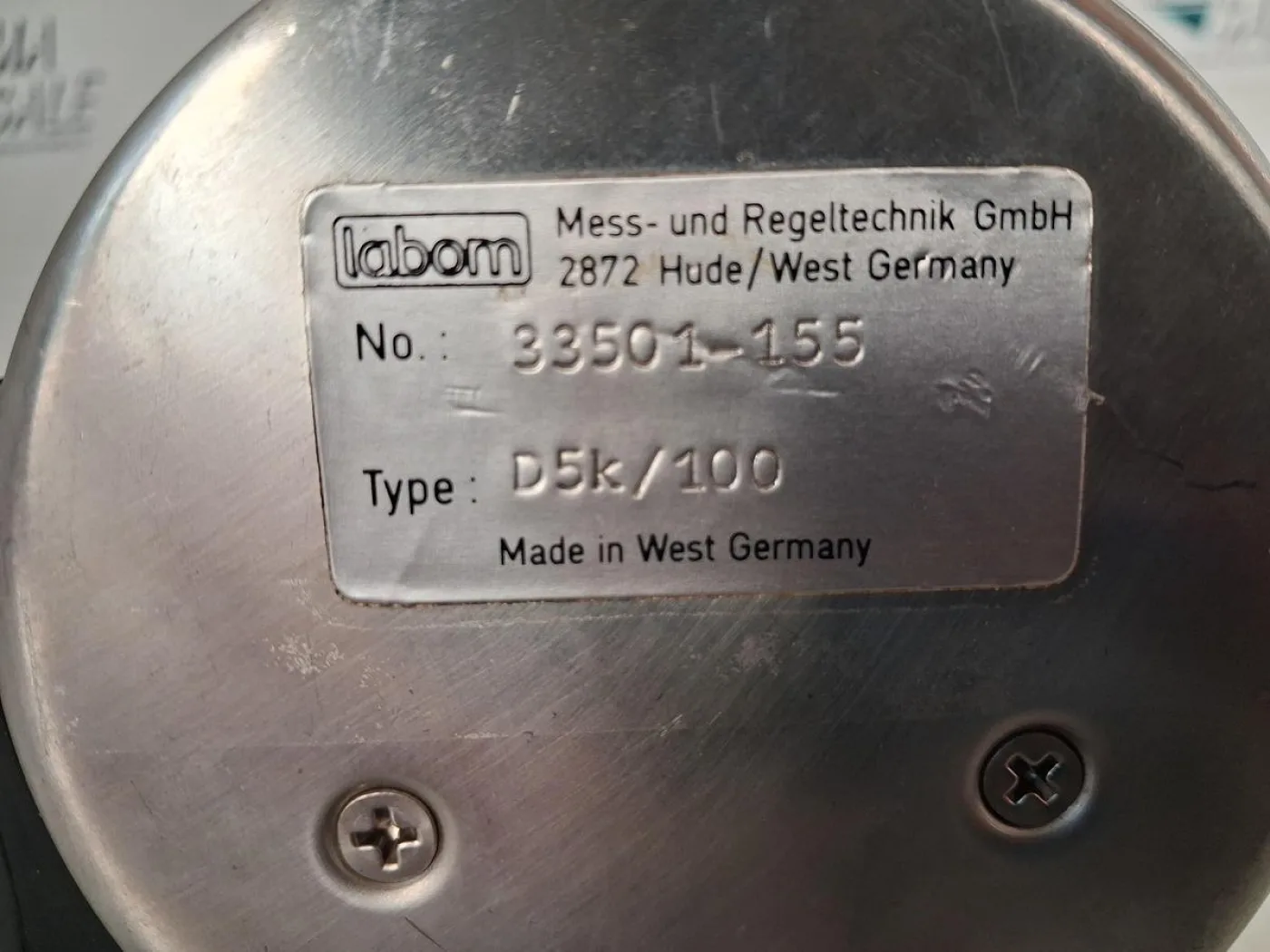 LABOM D5K/100 Kontaktmanometer - 5
