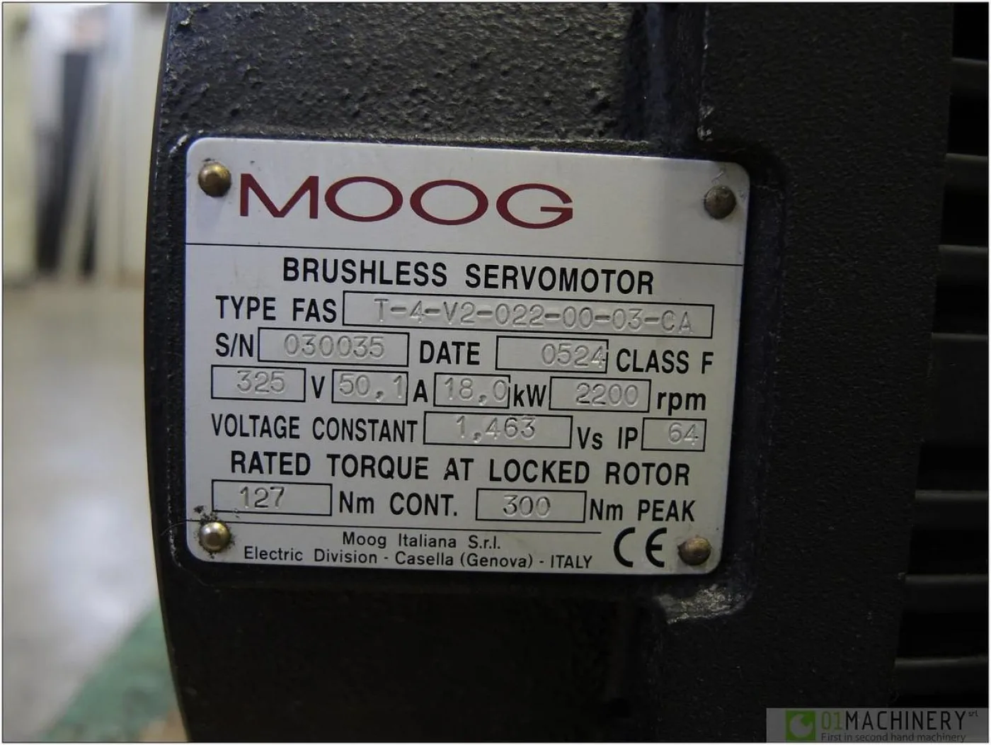 2005 MOOG FAST-4-V2-022-00-03 AI3131 - 4