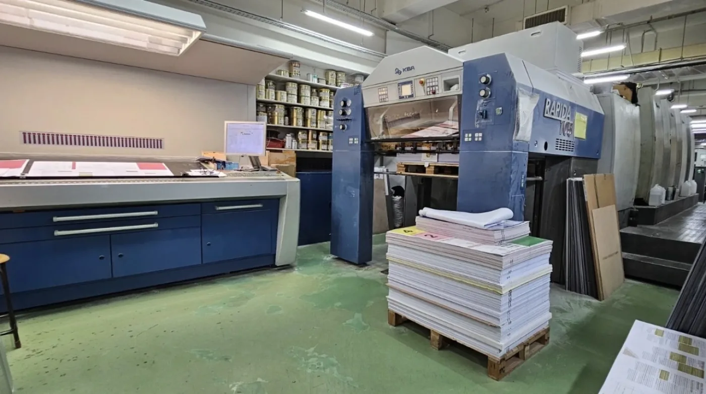 KBA Rapida 105-4 CX offset printing press - 5