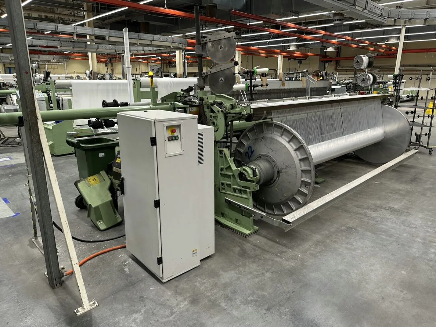 5x Dornier - Greiferwebmaschine PTS-4 C / PTS-4 D, ww 360 cm - 6