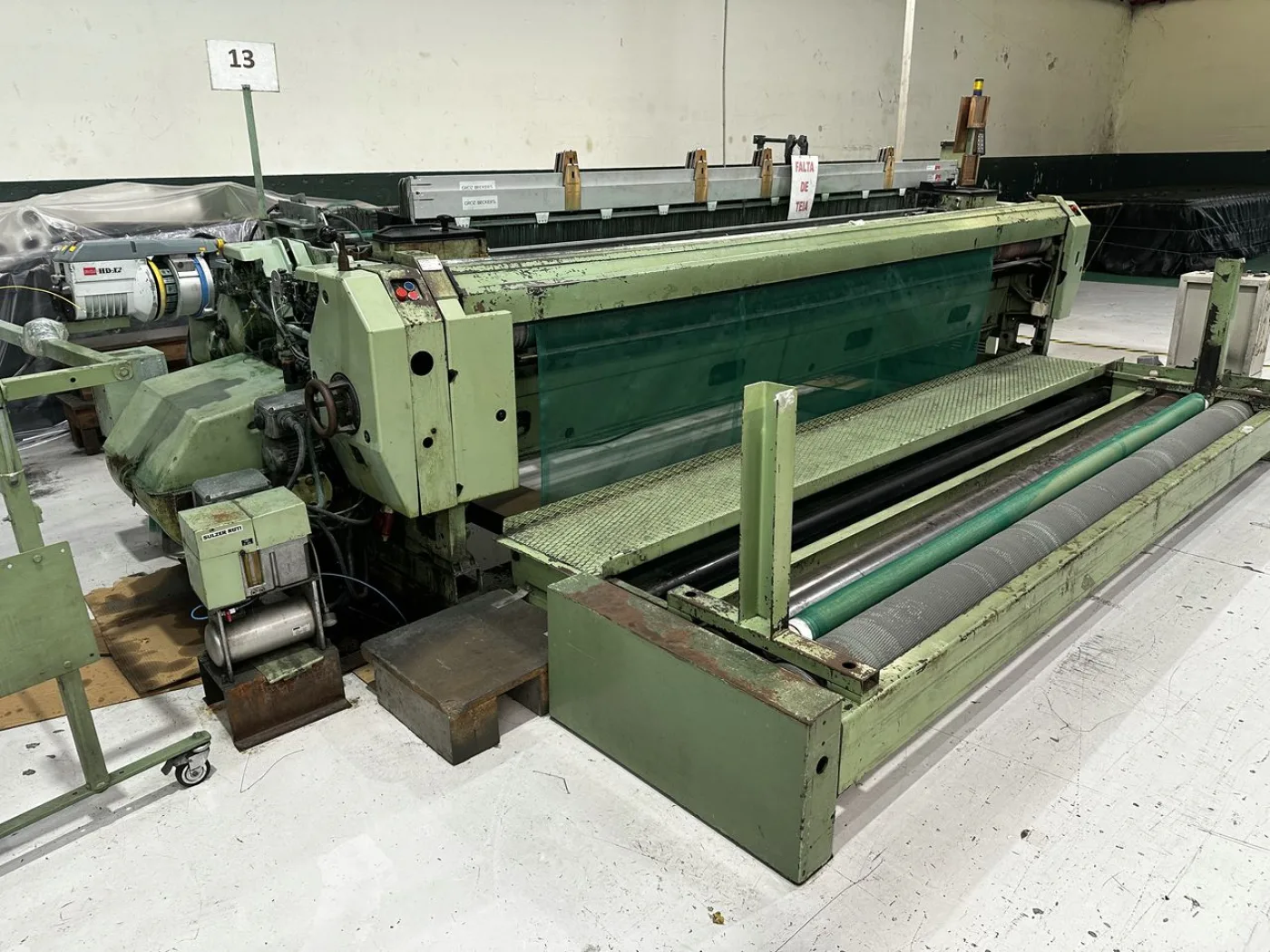 4x Sulzer - P7100 B360 N1-1 EP (R) D1 projectile loom - 3