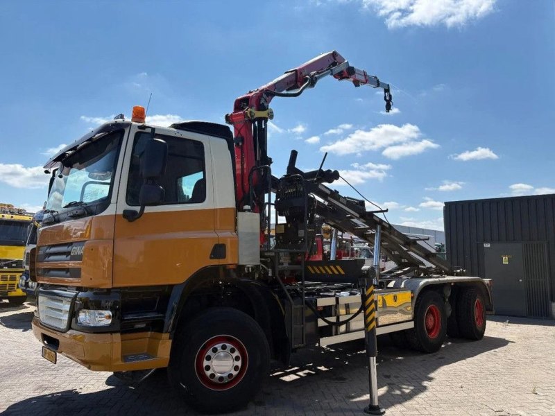 Ginaf X 3335 S + PALFINGER E 165 Z + 6X6 + MANUAL + CONTAINER SYSTEM + 145,863 KM + MOT 17-12-2026