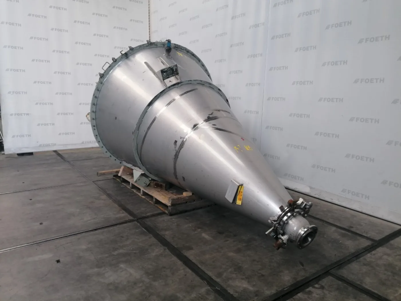 Hosokawa Nauta DBXE-1800 R/S - Conical mixer - 5