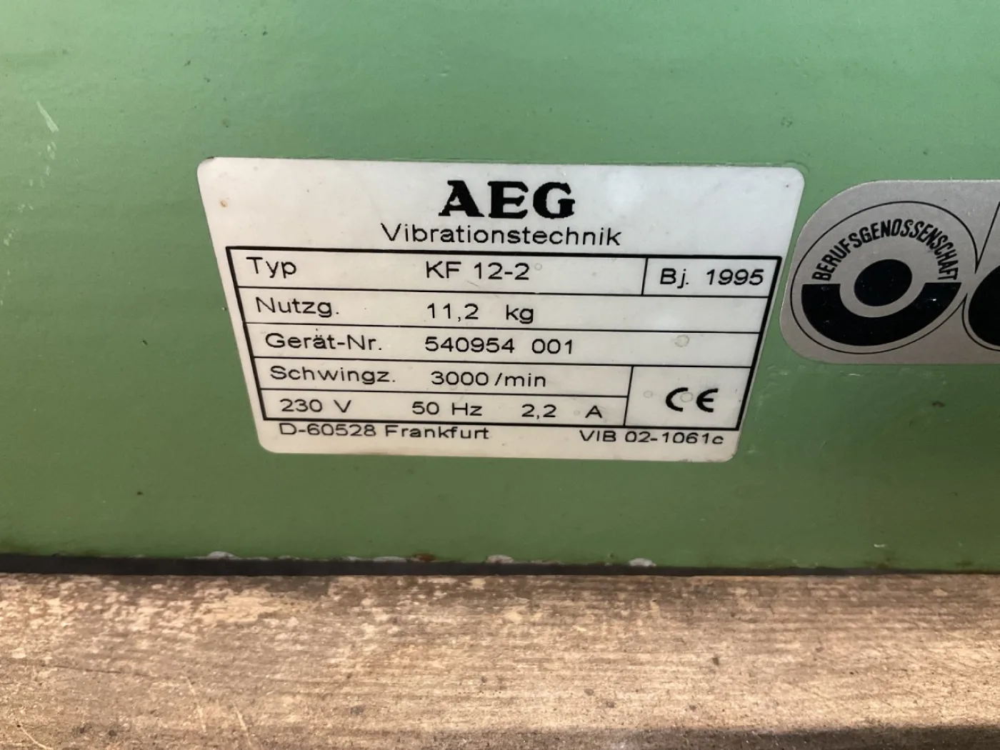 AEG KF 12-2 - Vibro feeder - 6