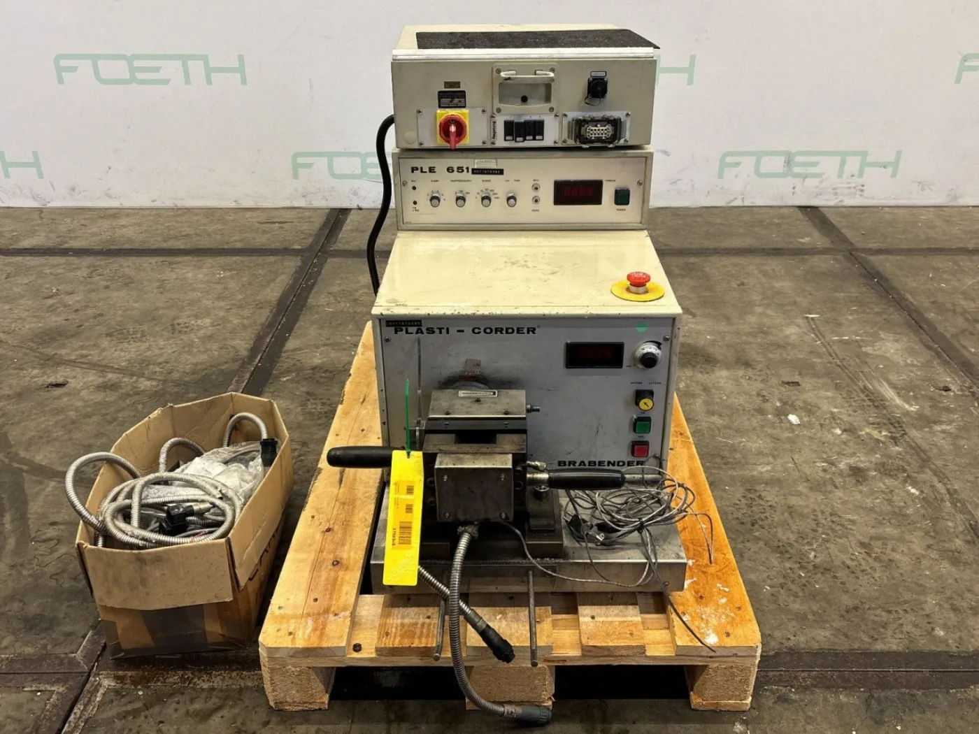 Brabender PLASTI-CORDER / PLE 651 - Viscosity test machine - 7