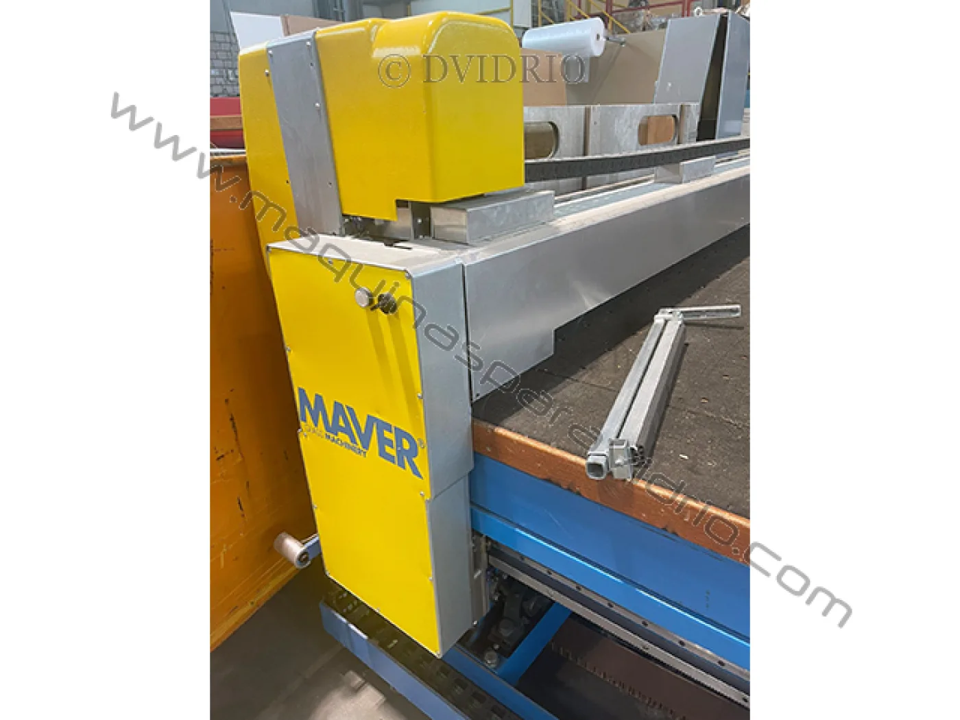 MESA DE CORTE COMBINADA PARA VIDRIO LAMINADO Y MONOLITICO MAVER - 4