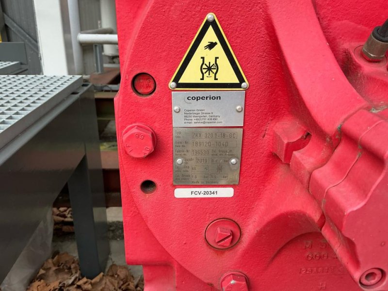 2019 Dinnissen PET inlet hopper