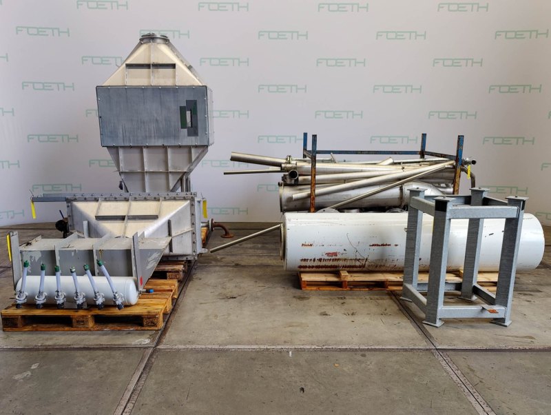 Allgaier Fluidized Bed Spray Granulators WS-GT-0,75 - Fluid bed dryer continuous