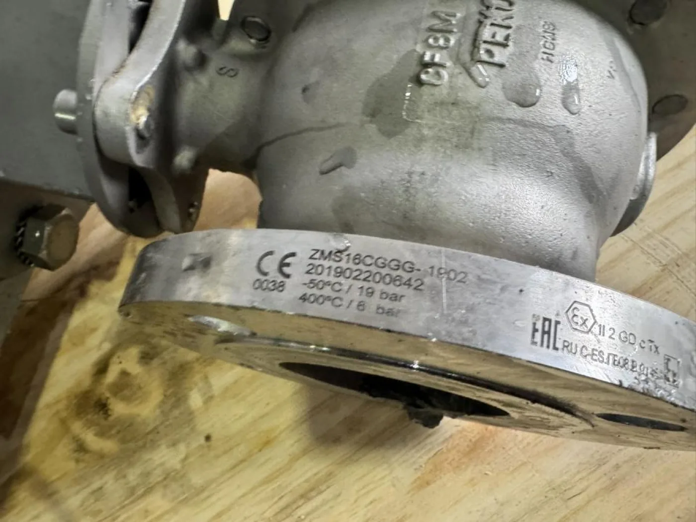 2019 EVAC / Max.-Air Technology Luftbereift actuated butterfly valve assembly - 4
