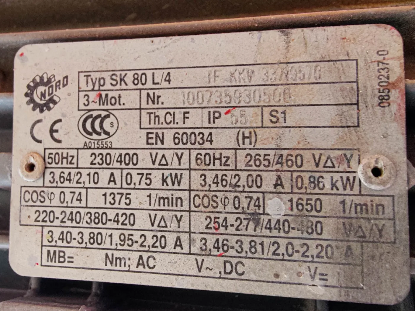 Schenck - Metering screw - 6