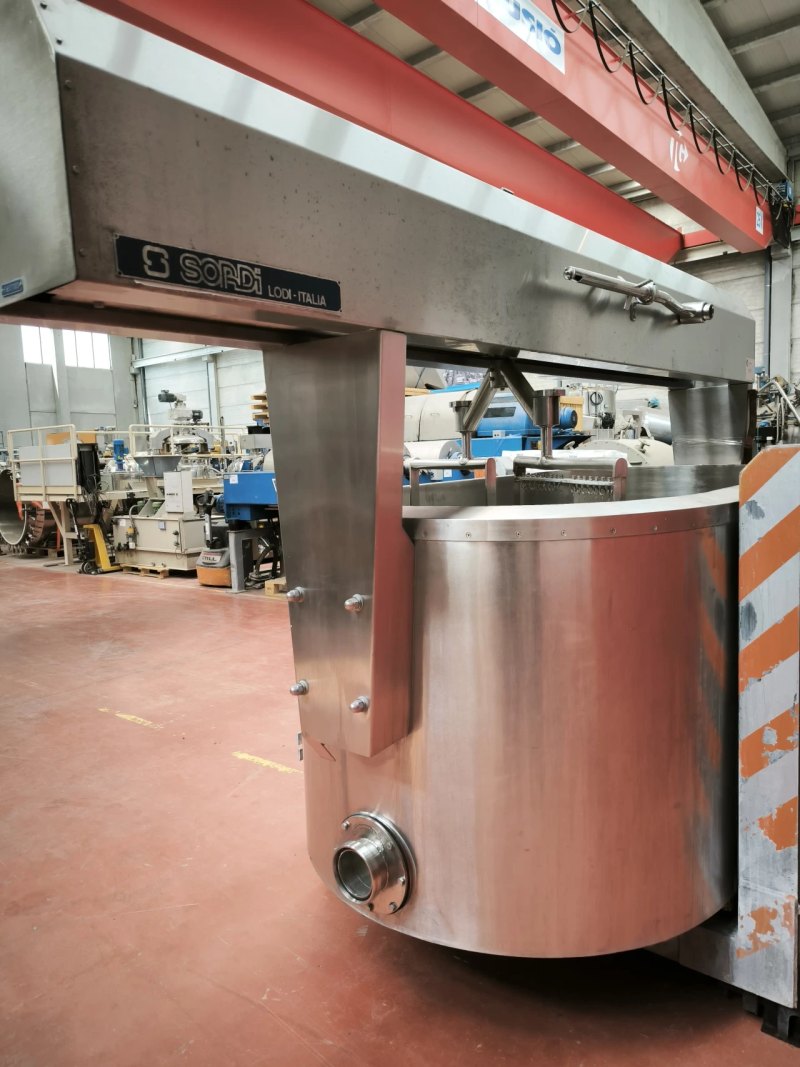 CHEESE VAT SORDI STAINLESS STEEL 2,900 LITERS