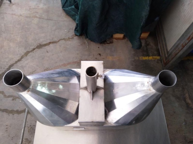 TRAMOGGIA IN ACCIAIO INOX A DUE USCITE
