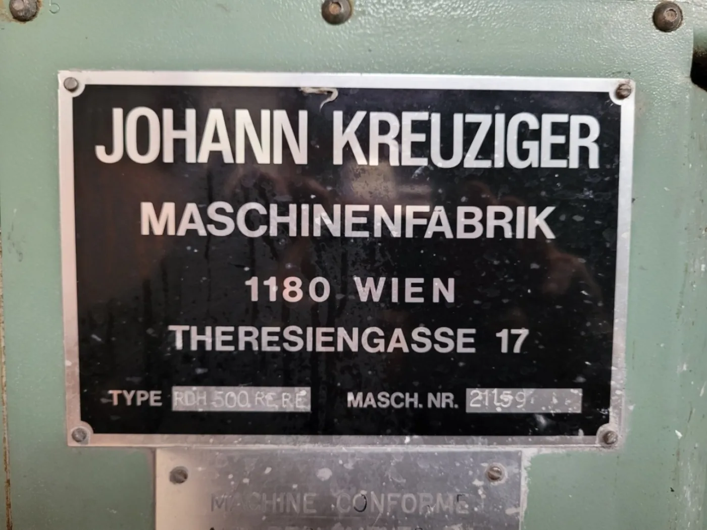 Kreuziger Wien RDH 500 RERE - Planetary mixer - 7