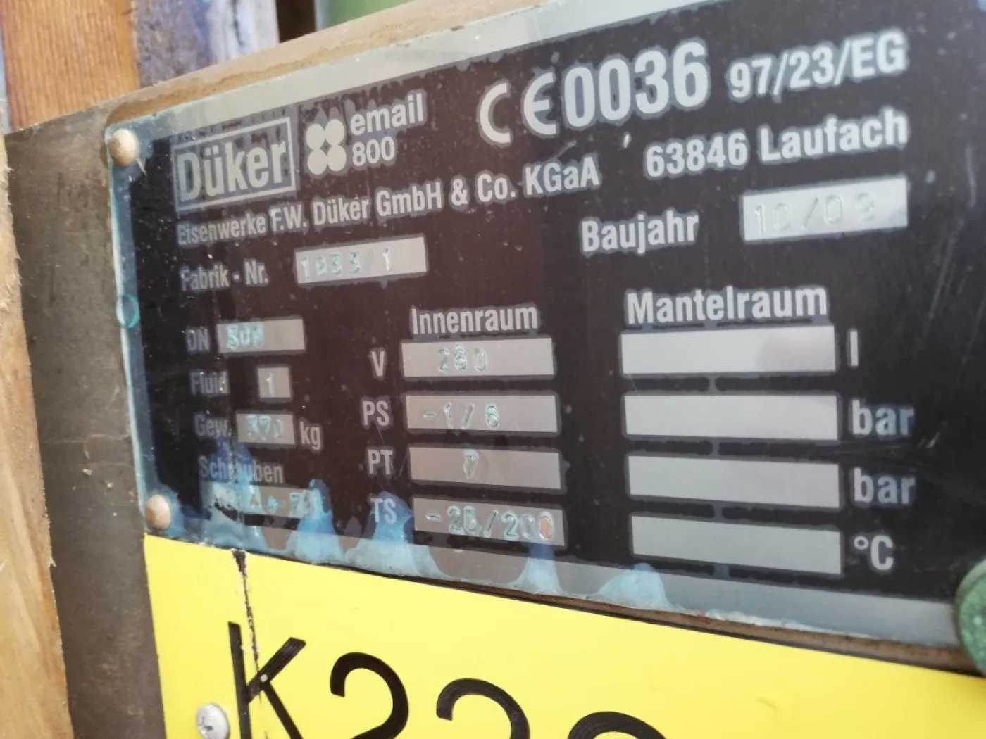 Düker GmbH & Co KGaA Thaletec DN300x3600 - Distillation - 7