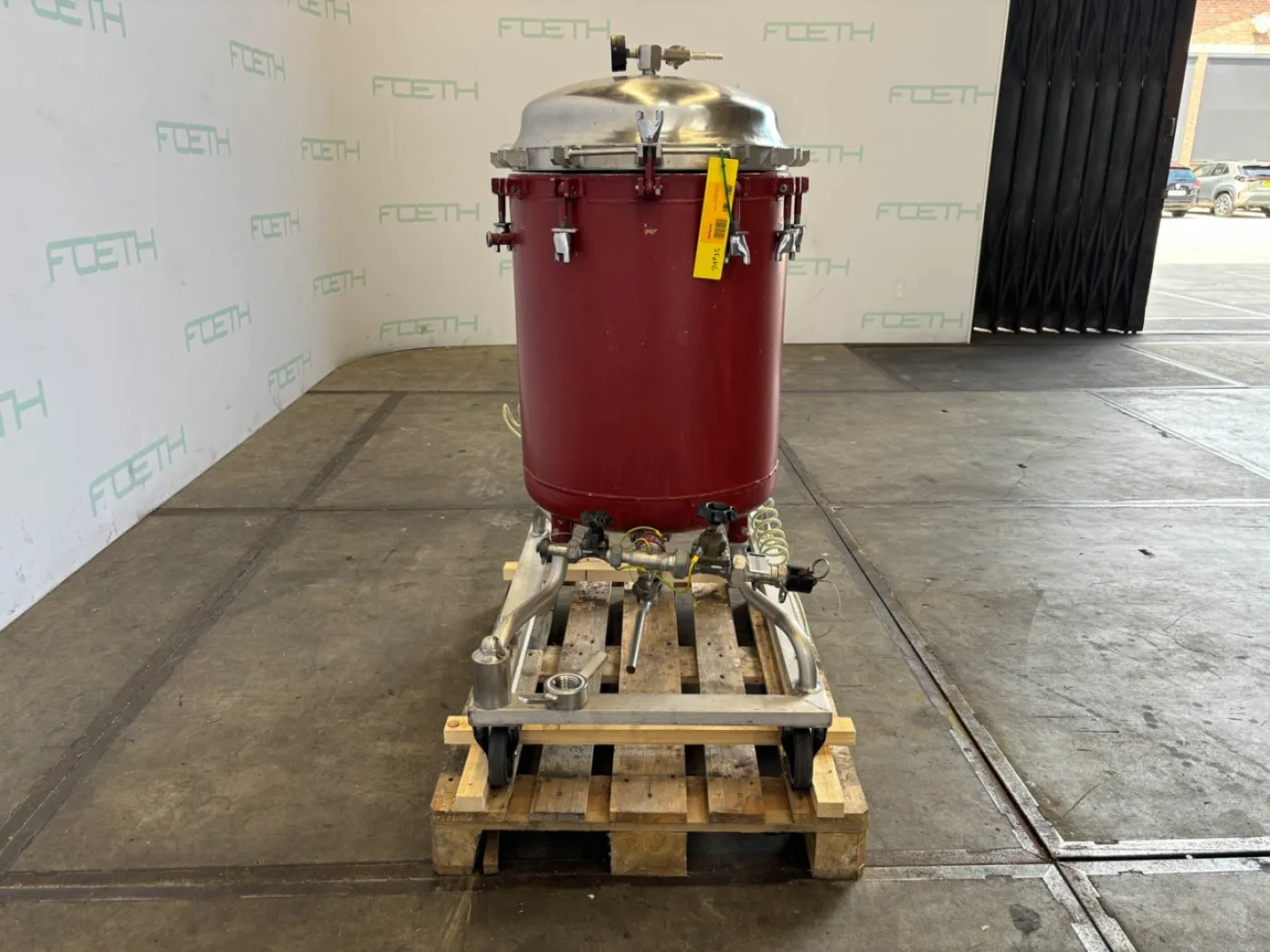 Gauthier 9 plate 1,35m² - Horizontal plate filter - 3