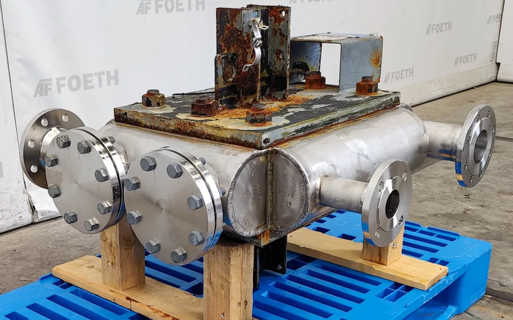 Unex Hybrid, fully welded plate heat exchanger - Plate heat exchanger