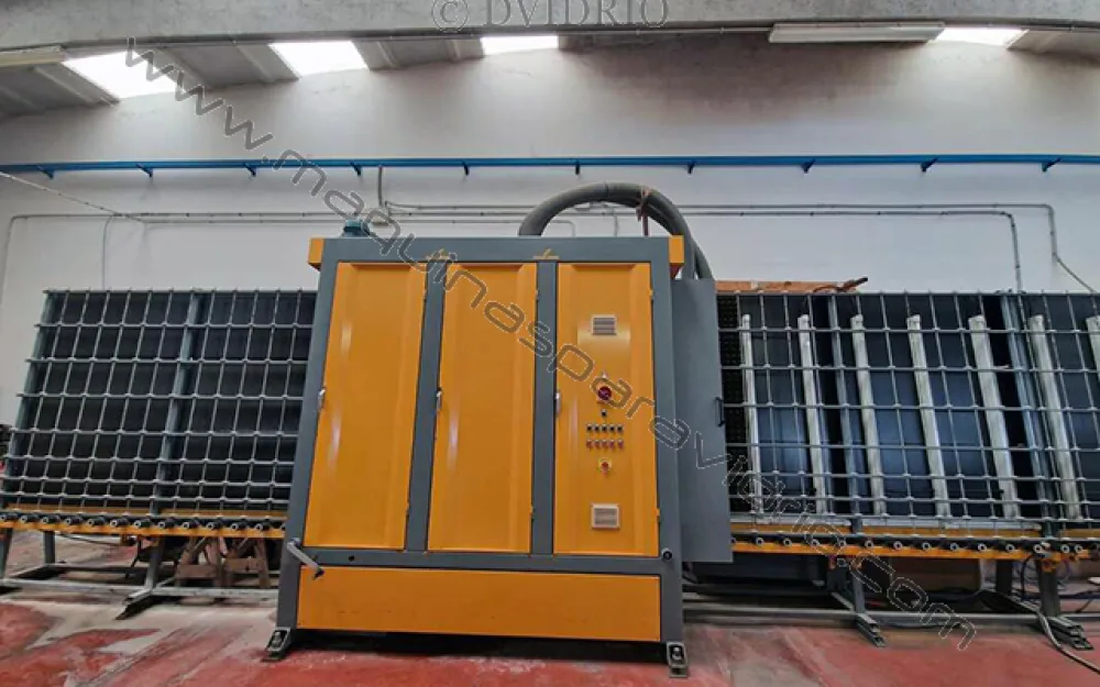 LAVADORA VERTICAL PARA VIDRIO SILEMECCANICA