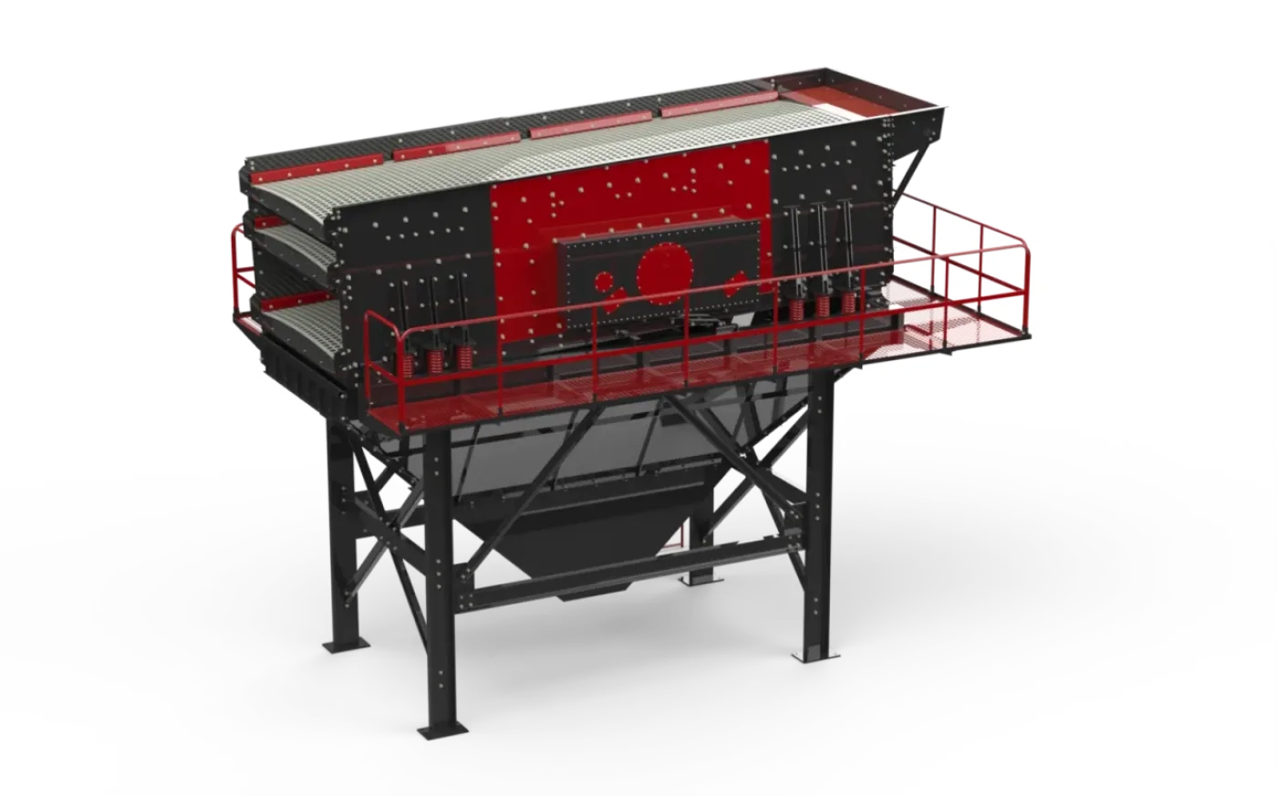 Vibration-Controlled (Adjustable Stroke) Screen - 1