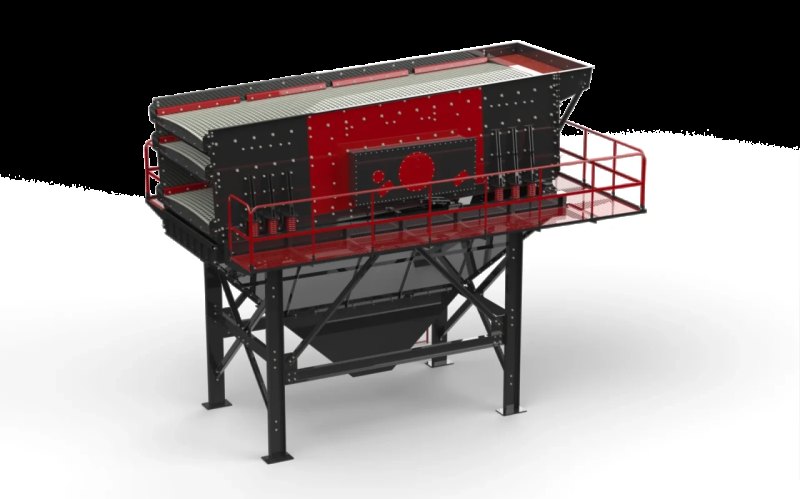 Vibration-Controlled (Adjustable Stroke) Screen