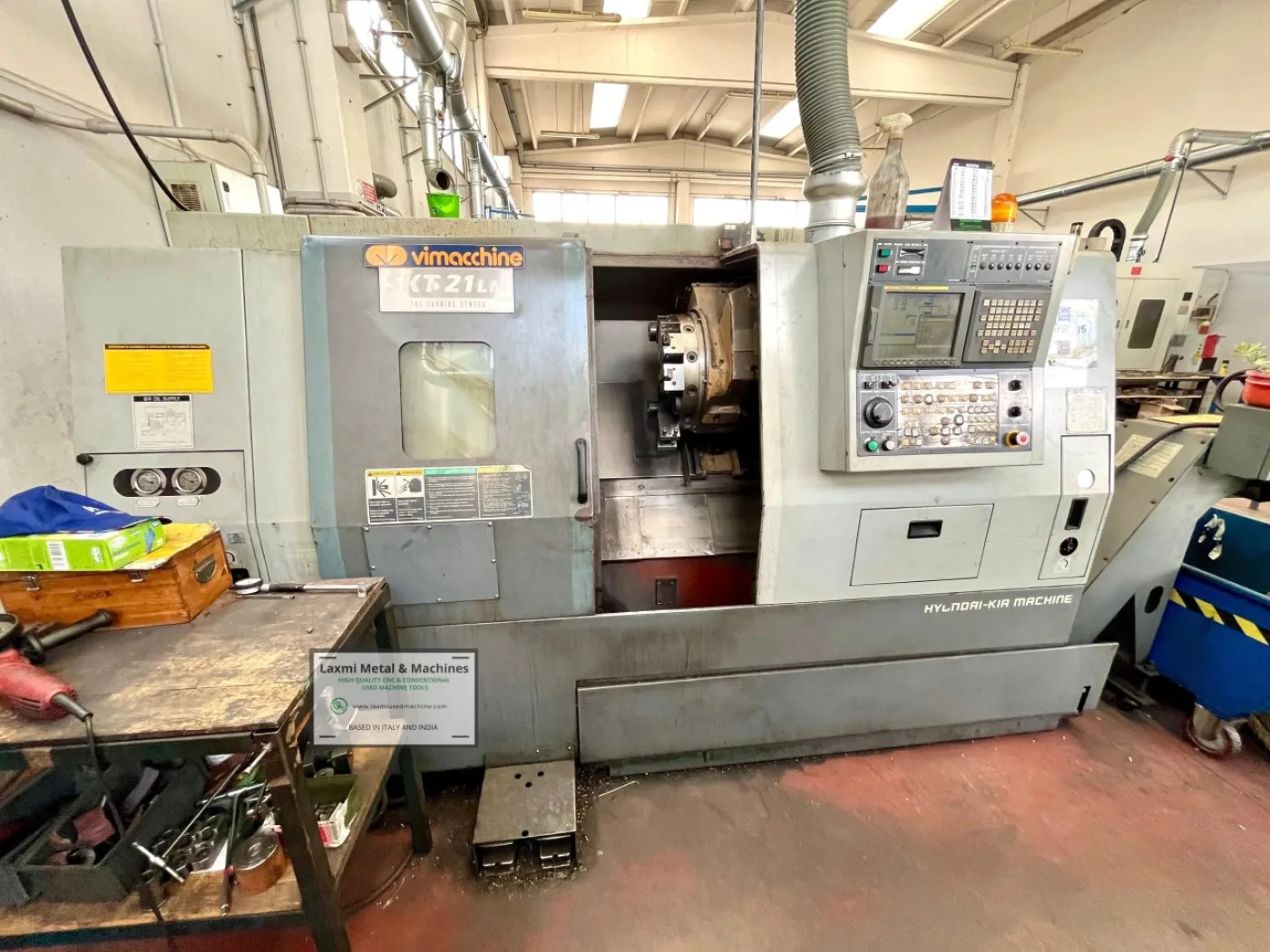 CNC LATHE, HYUNDAI KIA - SKT 21 LM with live tools - Laxmi Metal & Machines, Rohtak - 1