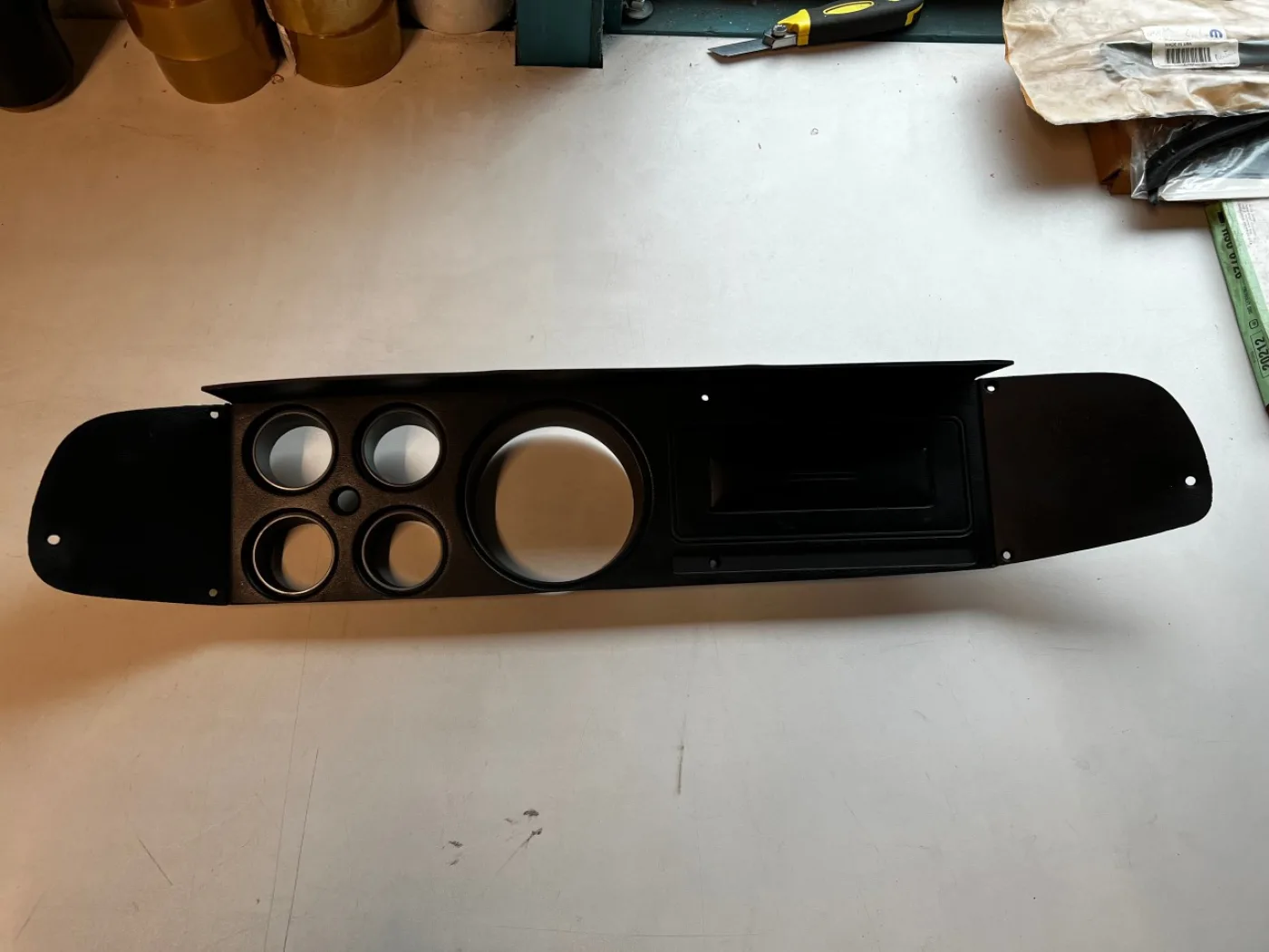 Dodge W200 Instrumentenpaneel afdekplaat grijs (gebruikt) - 2