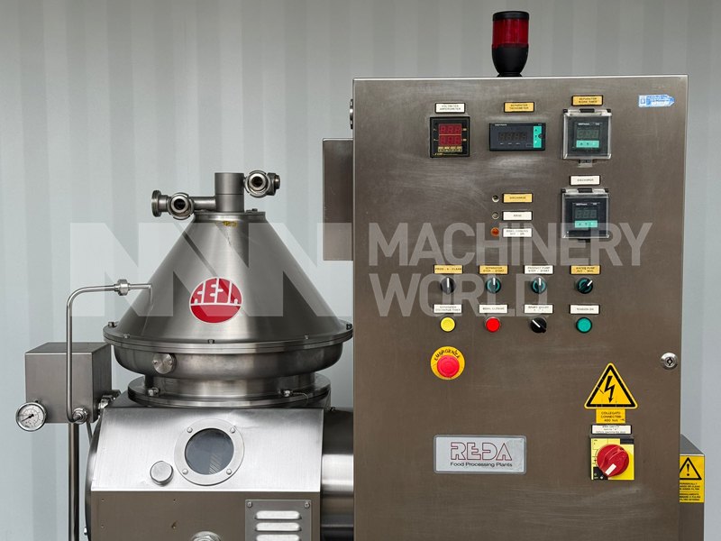 3,500 LPH Reda RE15TE Milk Cream Separator (Year 2010)