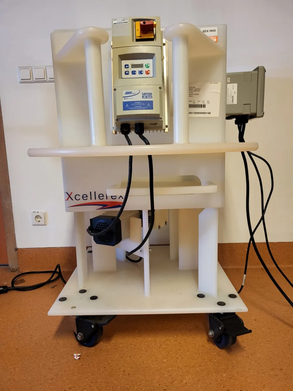 2384 - Used Xcellerex single use XDM polypropylene mixer 100 l