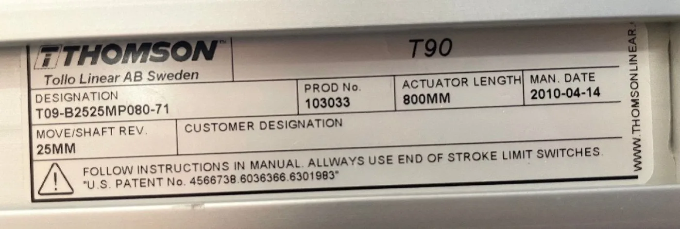 SEW-EURODRIVE Elektromotorische Lineareinheit DFT80K4/BMG - 5