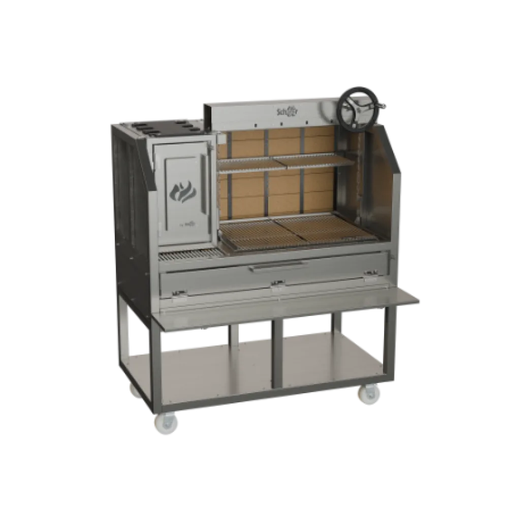 Scheer Parrilla 675-2, 1550mm Stainless Steel Grill - islandcatering