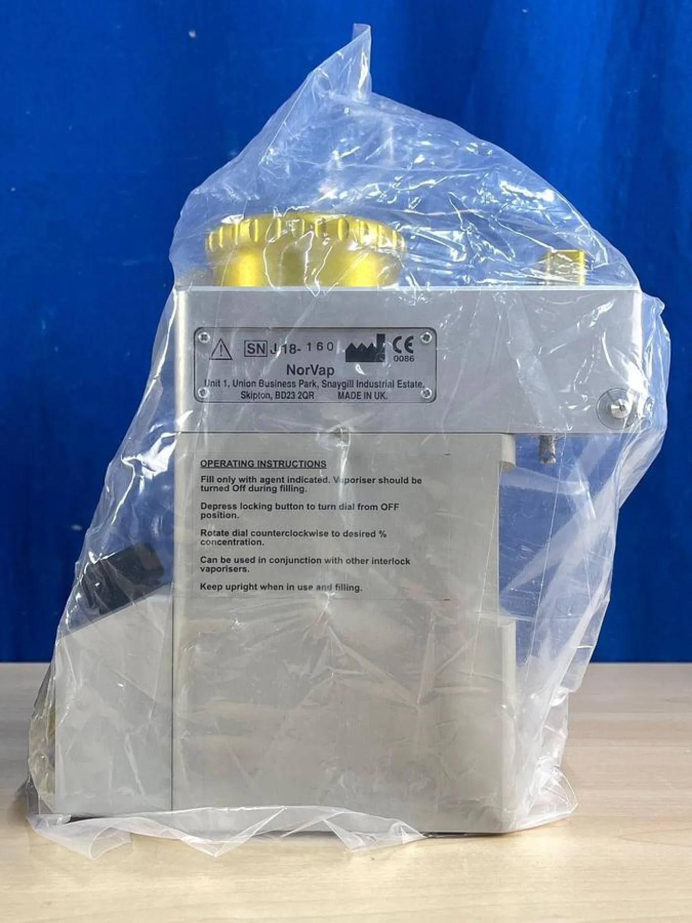 NorVap Jupiter Sevoflurane - 6