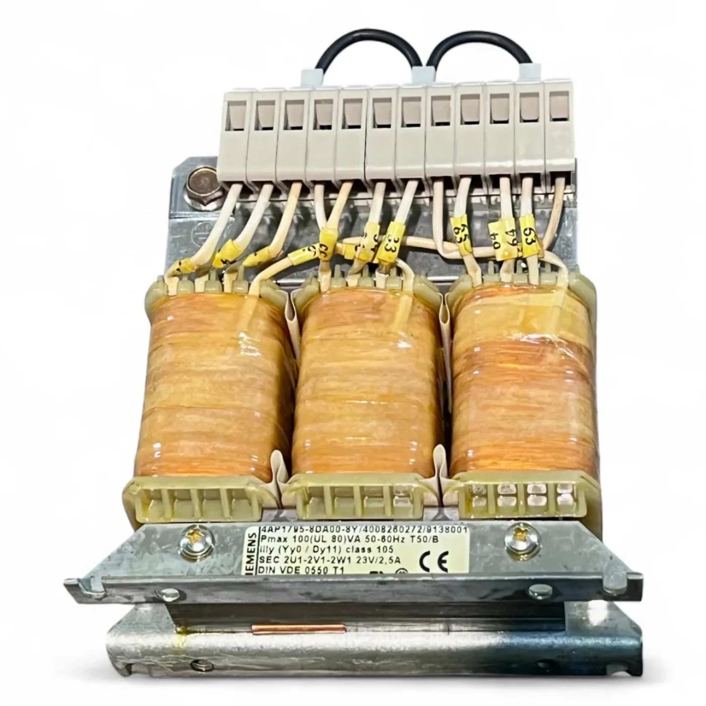 Siemens Dreiphasen-Steuertransformator 24 V DC / 20 A T50/B Art.-Nr. 4AV3295-7AA00 Power Supply - 7