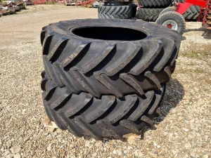 Pair of new 540/65R34 Michelin tyres