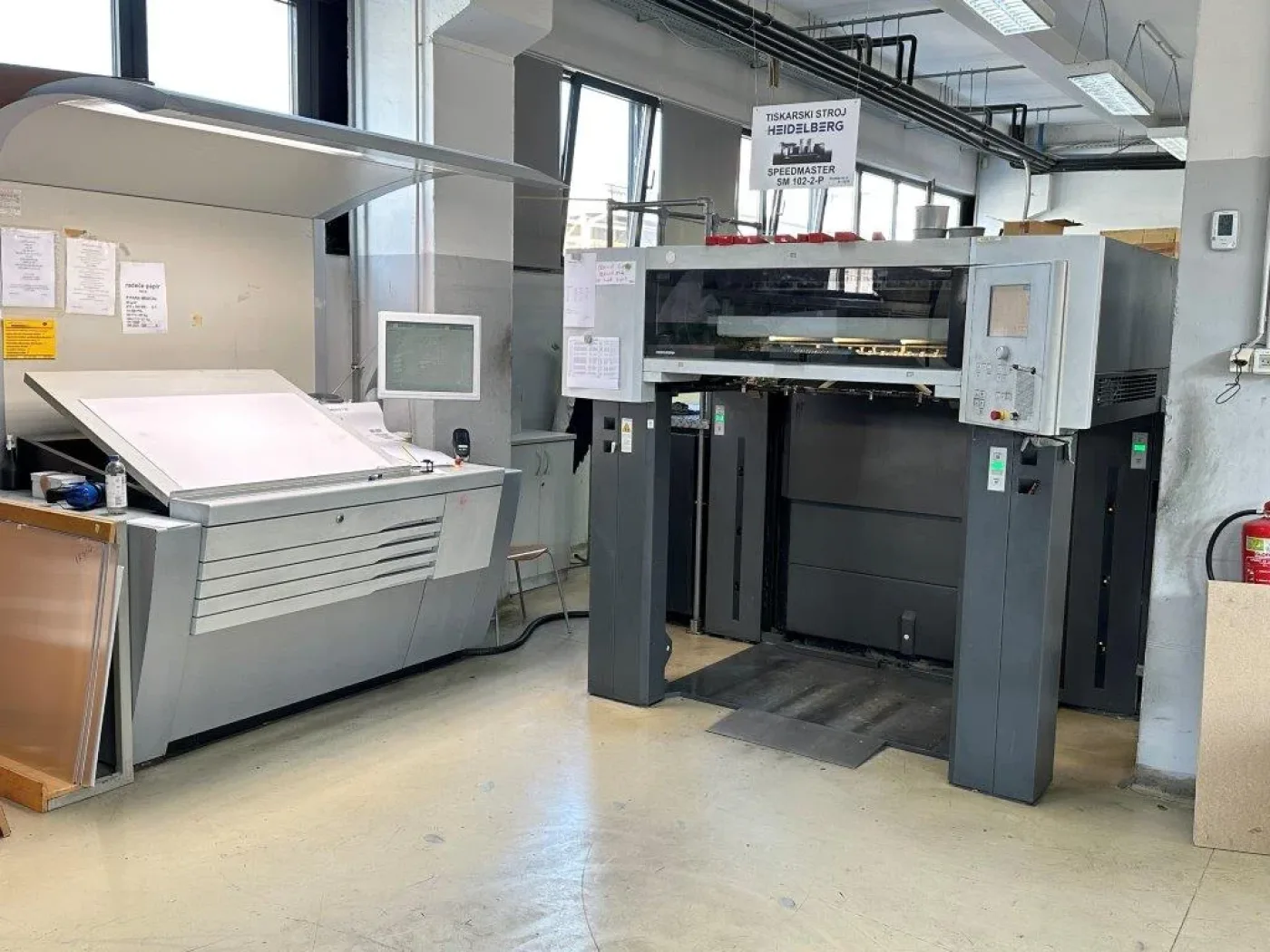 Heidelberg SM 102-2-P impresora offset - 3